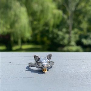 Alexis Bittar Rare Wolf Ring